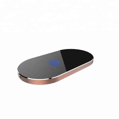 China Mobile Phone Factory New Arrival Universal Imagination Qi Wireless Charger With LED Light For iPhone 3 Coils for sale