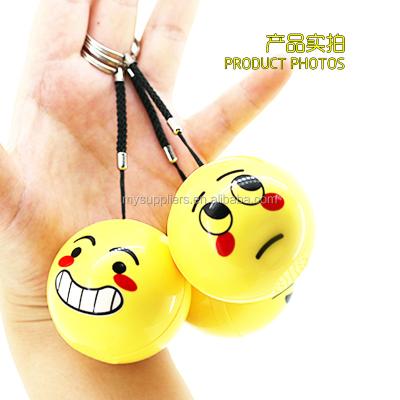 China Cute Mini Portable Hanger Rope Wireless Mini Portable Speaker Cheap Cartoon Wireless Speaker For Smell Cry Kiss Face for sale