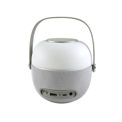 China RGB Mini Lantern Portable Wireless Powerbank Speaker With Sensor Touch Switch for sale