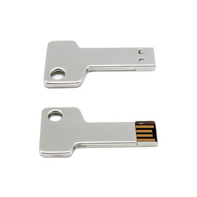 China Promotional Custom Colored Logo Flash Key High Speed ​​USB Drive Metal USB Flash Drive Shaped Flash Memory Drive for sale