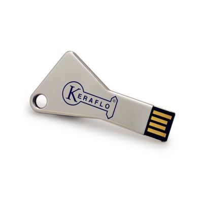 China Usb 2021 Triangular Head Shaped Usb 2.0 Metal 8gb Flash Drives Usb Key Pendrive CE Rohs FCC Triangular Usb for sale