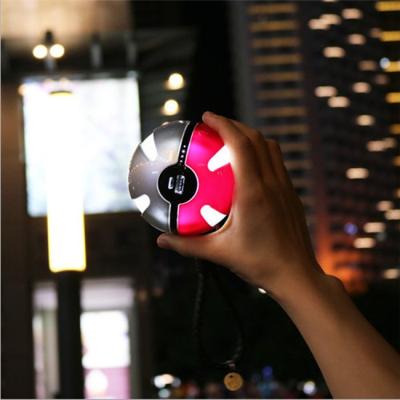 China High Capacity Pokemon Go Portable Power Bank 10000mah With External Usb Masterball Power Bank for sale