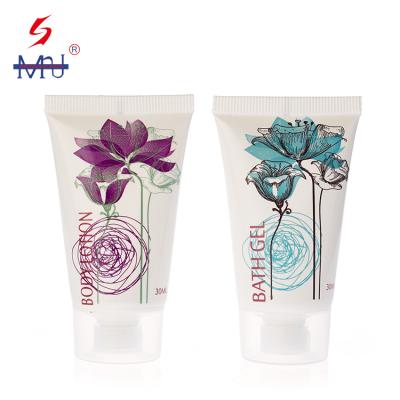 China Recyclable Cosmetic Aluminum Soft Squeeze Tube For Packing Shower Gel for sale