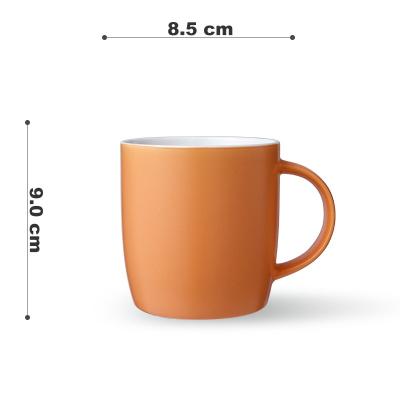 China 12oz Wholesale Viable Logo Sublimation Blank Mugs Ceramic Custom Mug Nordic Coffee Mug for Indoor Outdoor Use for sale