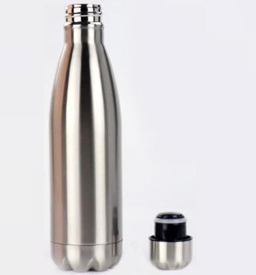 China 17oz Stainless Steel Vacuum Stocked Insulated Water Bottle Cola Shape Thermos Double Walled Water Bottle for sale