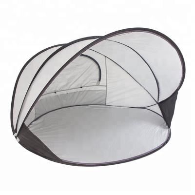 China Amazon UV-resistant hot sale 2 or 3 people foldable pop up beach tent automatic sun shade beach tent shelter for sale