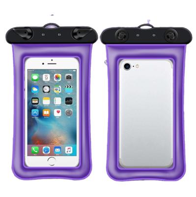 China 2021 Universal Outdoor Waterproof Mobile Phone Case Waterproof Pouch TPU Phone Dry Bag For Mobile for sale