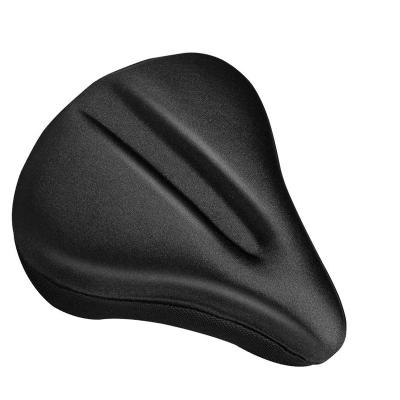 China Comfortable Soft Wide Durable Most Comfortable Exercise Bike Bicycle Saddle Cover High Quality Seat Cover for sale