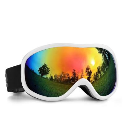 China Hot Sales Anti Fog 400 Anti Fog Scratch Anti UV Ski Goggles Snowboard Glasses for sale