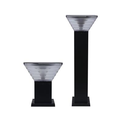 China Solar Garden Or AC Electricity Powered High Lumens Long Discharge Time Solar Post Lights Outdoor LED for sale