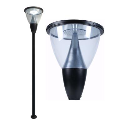 China Post 76mm Solar Lamp Pole Diameter Light Solar Garden Head Room For Flag Pole for sale