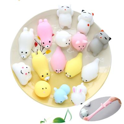 China Cute Cute Squishy Squishy Ball Toy Kids Toys Sticky Animal Mochi Moving Person Kawaii Toy Stress Reliever Balls Stress for sale