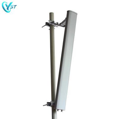 China U-PVC 698-2700MHZ 4G LTE MIMO Outdoor Dual Polarization 15/17dbi Long Ringed PIM Base Station Sector Antenna -150dBc BTS for sale