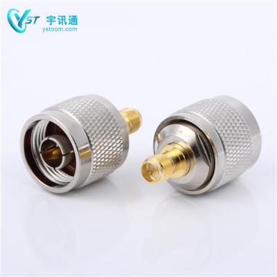 China Base Station Antenna To Devices DIN Male To Male Adapter 7/16 DIN Copper Connector Straight Type for sale