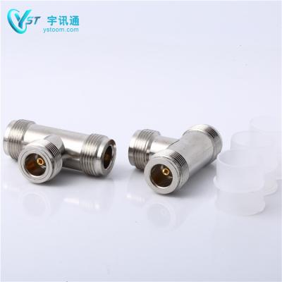 China 3 Way Splitter N Female To N Female 3 Holes Adapter YA-N-01 for sale