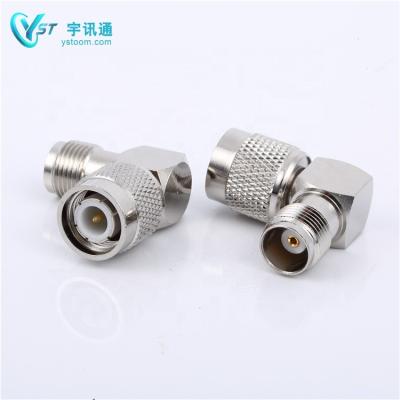 China L Shape 90 Degree Angle TNC Jack To TNC Female Adapter YA-TNC-03 for sale