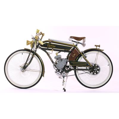 China 2021 Vintage Gas Bike 2 Stroke Engine Gas Bike Chopper Aluminum Gas Dirt Bike for sale