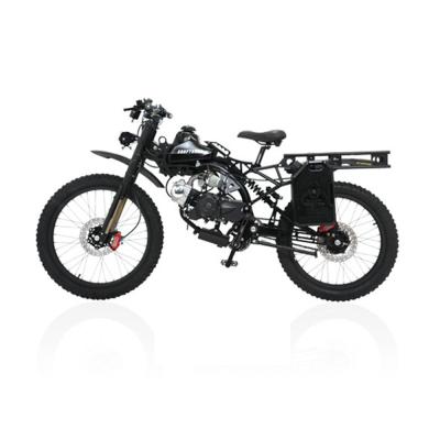 China 2019 Titanium Chopper Bike Gasoline Mountain Power MTB Gas Bike Dirt Bike 110CC for sale