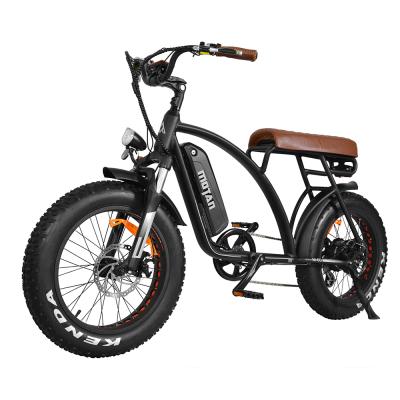 China Aluminum Alloy Electric Bike Bicycle 48V 500W Comfortable Fat Tire E-bike for sale