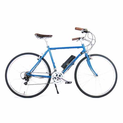 China Aluminum alloy 26inch CE certificate speed electric bike fixed electric fixie bike lithium battery road bike for sale