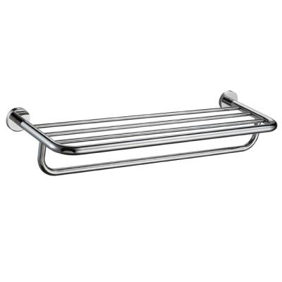 China Fashion All 304 Stainless Steel Custom Wall Mounted Towel Rack Bathroom Accessories for sale