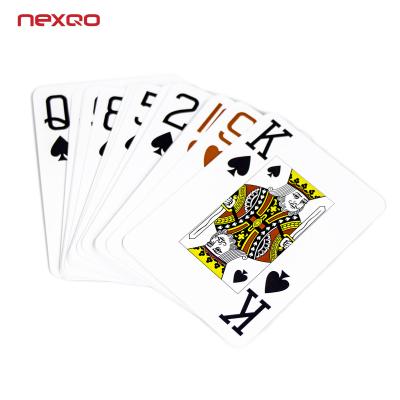 China OEM Custom Plastic Playing Cards Poker Wholesale High Quality Plastic Cards for sale