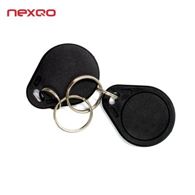 China Waterproof / HSKF2 Logo Printing Custom Plastic NFC Smart ABS Key FOB RFID Keyfob Tag Waterproof Wholesale Cheap Key Chain for sale