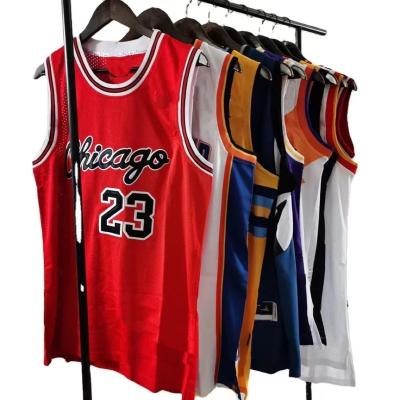 China New Design NBAING Basketball Tank Top 2023 Custom Made High Quality Wholesale Breathable For Embroidery N.B.A 30 Team Stich Jerseys for sale