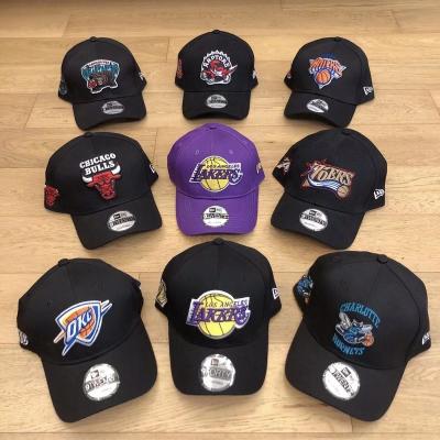 China 2023 Wholesale JOINT Nbaing Custom Covers Style Cloth High Quality Basketball Hats For 30 Teams N.B.A Hats for sale