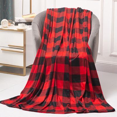 China New Arrival Anti-static Winter Throw Blanket Picnic Waterproof Fleece Blanket Plush Fleece Blanket Fabric In Roll for sale