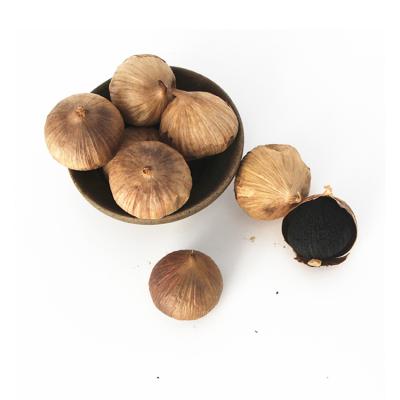 China Healthy Food Fresh Chinese Organic Fermented Whole Bulb Black Garlic for sale