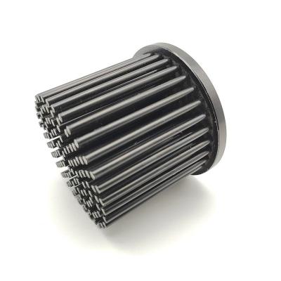 China Aluminum Extruded Profiles Extrusion Aluminum Customized NC forming cold heading process parts High power processing aluminum radiator for sale