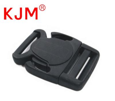 China KJM School Bag Cheap Price Release Buckle Clasp Clip Plastic Side Buckle For School Bag for sale