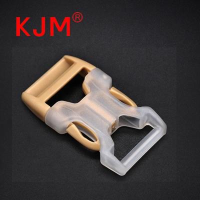 China Plastic Backpack KJM Quad Release Buckle Side Clip For Travel Hiking Backpacking for sale