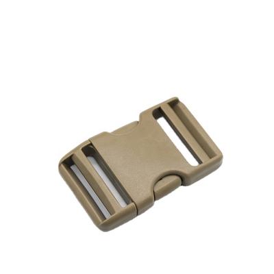 China BUCKLE Tactical Accessories Adjustment Strap Belt Side Release Military Plastic Buckle Double for sale