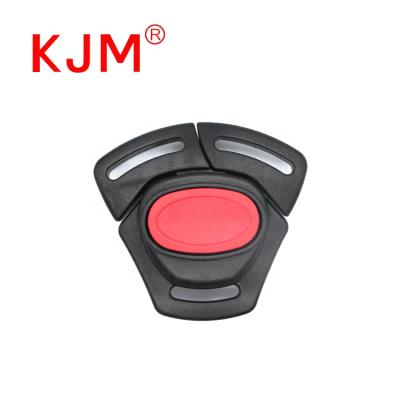 China KJM China Factory Friendly 3 Point Harness Safety Seat Belt Plastic Buckle For Baby Swing for sale