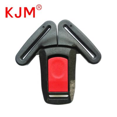 China Wholesale Durable Plastic POM Car Seat Safety Belt Baby Side Release Buckle for sale