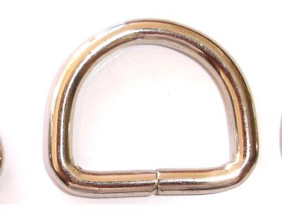 China Durable Safety Adjustable Metal D-Ring Dog/Pet Collar Buckles for sale