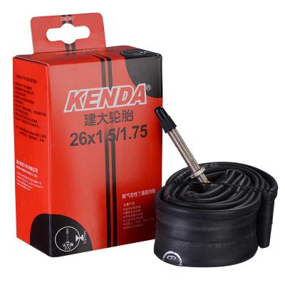 China Mountain Bikes Kenda Bicycle Inner Tube For Mountain Road Bike Tire Bicycle Tire 26/27.5/29/700c Presta Schrader Tire Valve Tube Rubber for sale