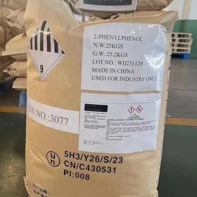 China C12H10O O-Phenyl Phenol OPP Pesticide Raw Material Of Preservative CAS 90-43-7 for sale