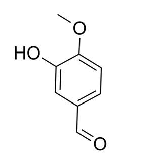 中国 C8H8O3 3-ヒドロキシ-4-メトキシベンザルデヒド 120-85-6 粉末 薬剤間介剤 販売のため