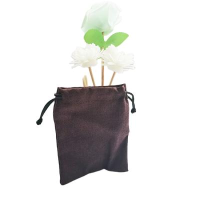 China Wholesale Drawstring Bag Factory Canvas Coin Pouch Drawstring Bags With Printing for sale