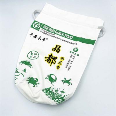 China Drawstring Bag China Manufacturer Customize Canvas Drawstring Pockets Blank for sale