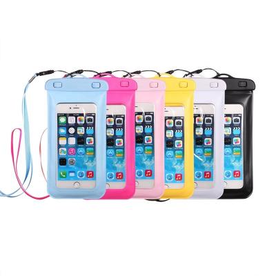 China Free Shipping Waterproof Sandproof/ Dustproof Mobile Phone Case, Waterproof PVC Mobile Phone Bag For iphone 11 pro Samsung xiaomi Huawei for sale