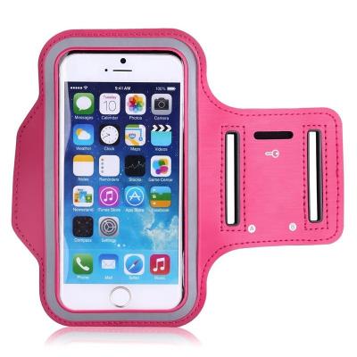 China Wholesale PU Gym Cell Phone Arm Bag Armband Pouch Bag With Good Quality for sale