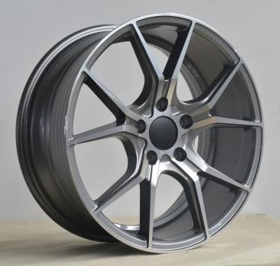 China KIN-5046 17 Inch Alloy Wheels 5 Holes Car Black Alloy Wheels Rim for sale