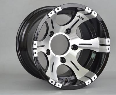 China 15X10 PCD 139.7 - 114.3 KIN -6003 4x4 Alloy Wheels Fuel - efficient for sale