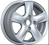 China Chrome 4 Hole 14 Inch Alloy Wheels with 100 PCD AND 45 ET for Car KIN-256 for sale