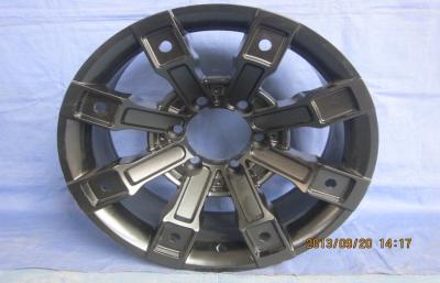 China Black Chrome 17 Inch Alloy Wheels with 17x7.5 / 17x9.0 Size for Benz for sale