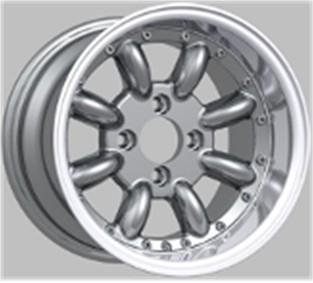 China Aluminum Alloy 13 Inch Alloy Wheels -7 ET 13x7 Size For Cars for sale